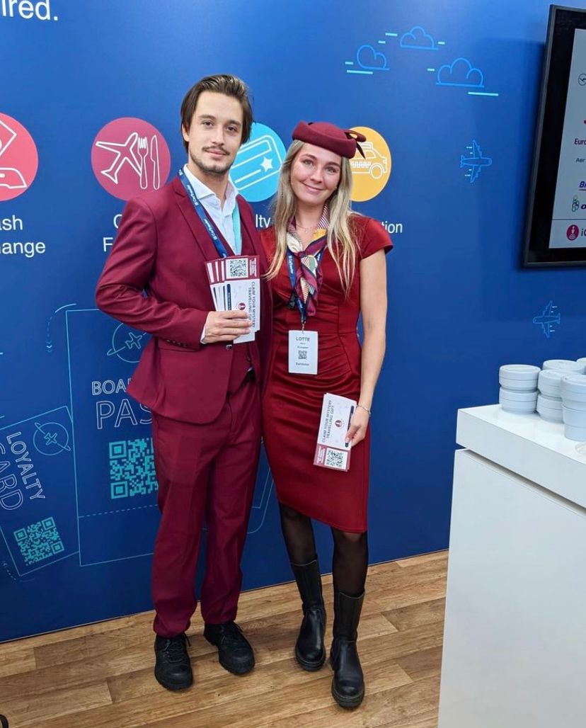 Hostess Agency Promotion Staff for Aircraft Interiors Expo AIX 2023 at Hamburg Messe